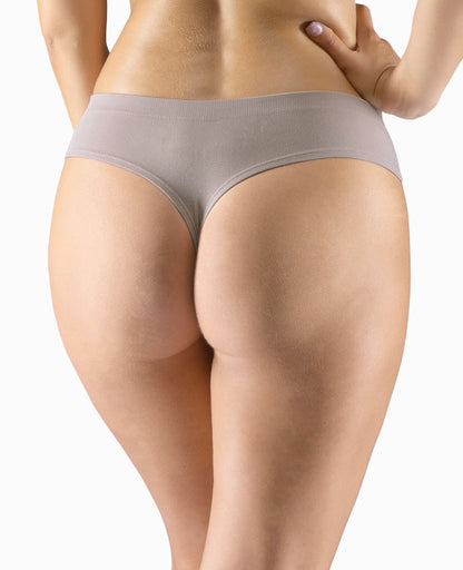 Wide Waist Bamboo Thong