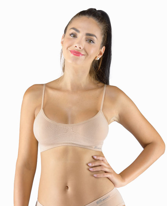 Thin Strap Bamboo Bra