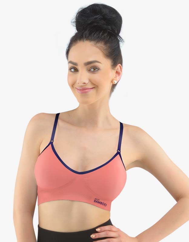 Padded Bamboo Bra with adjustable straps