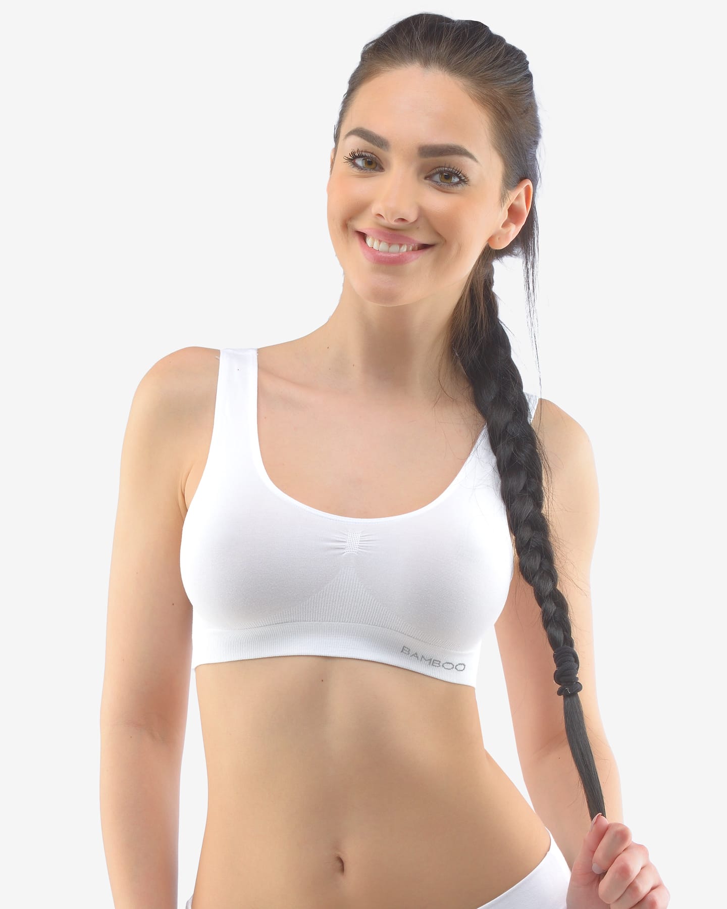 Wide Strap Bamboo Bra