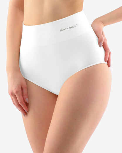 High Waist Bamboo Briefs