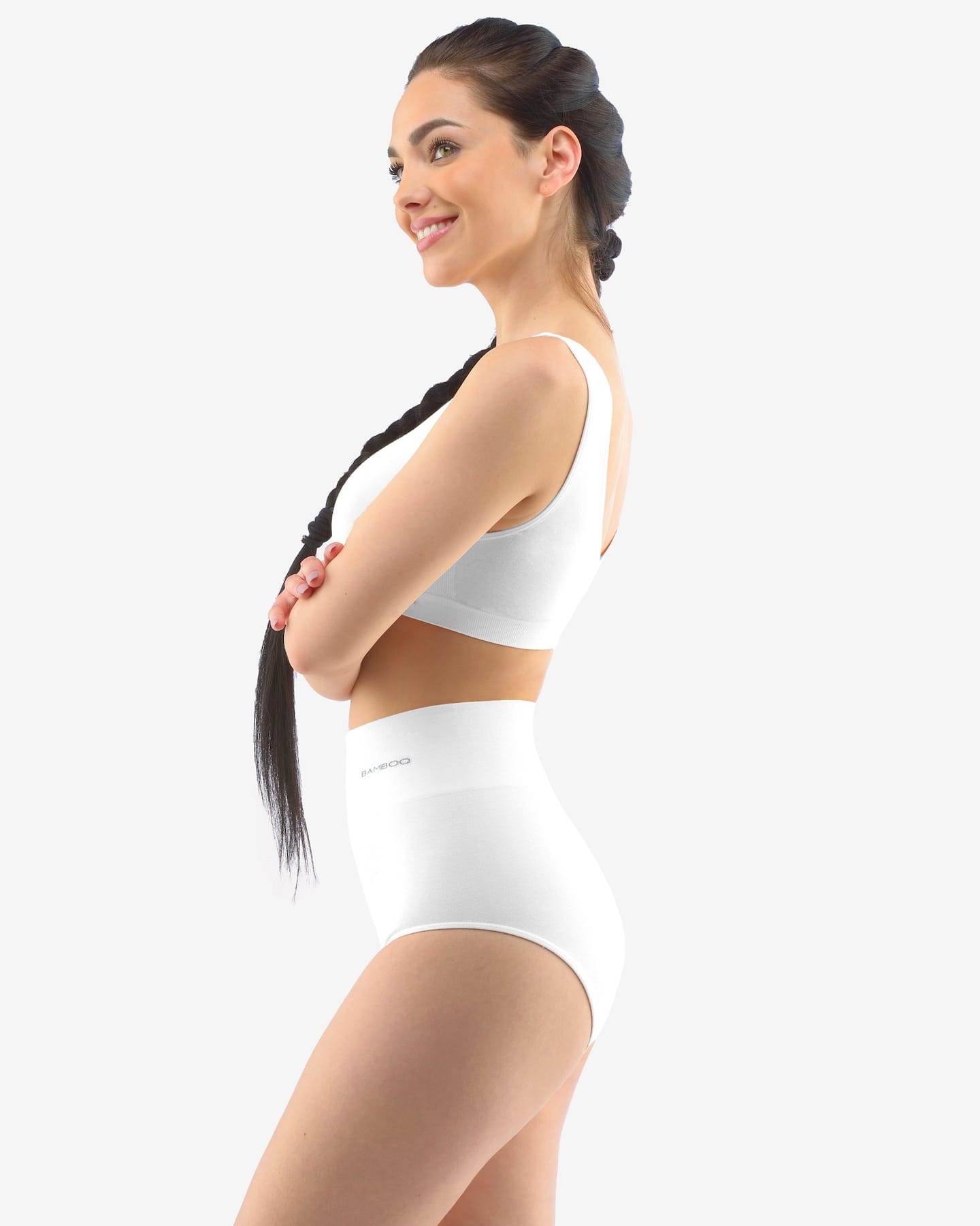 Very High Waist Bamboo Briefs