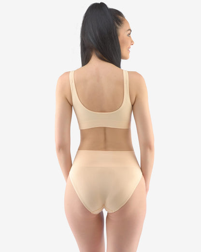 Wide Strap Bamboo Bra