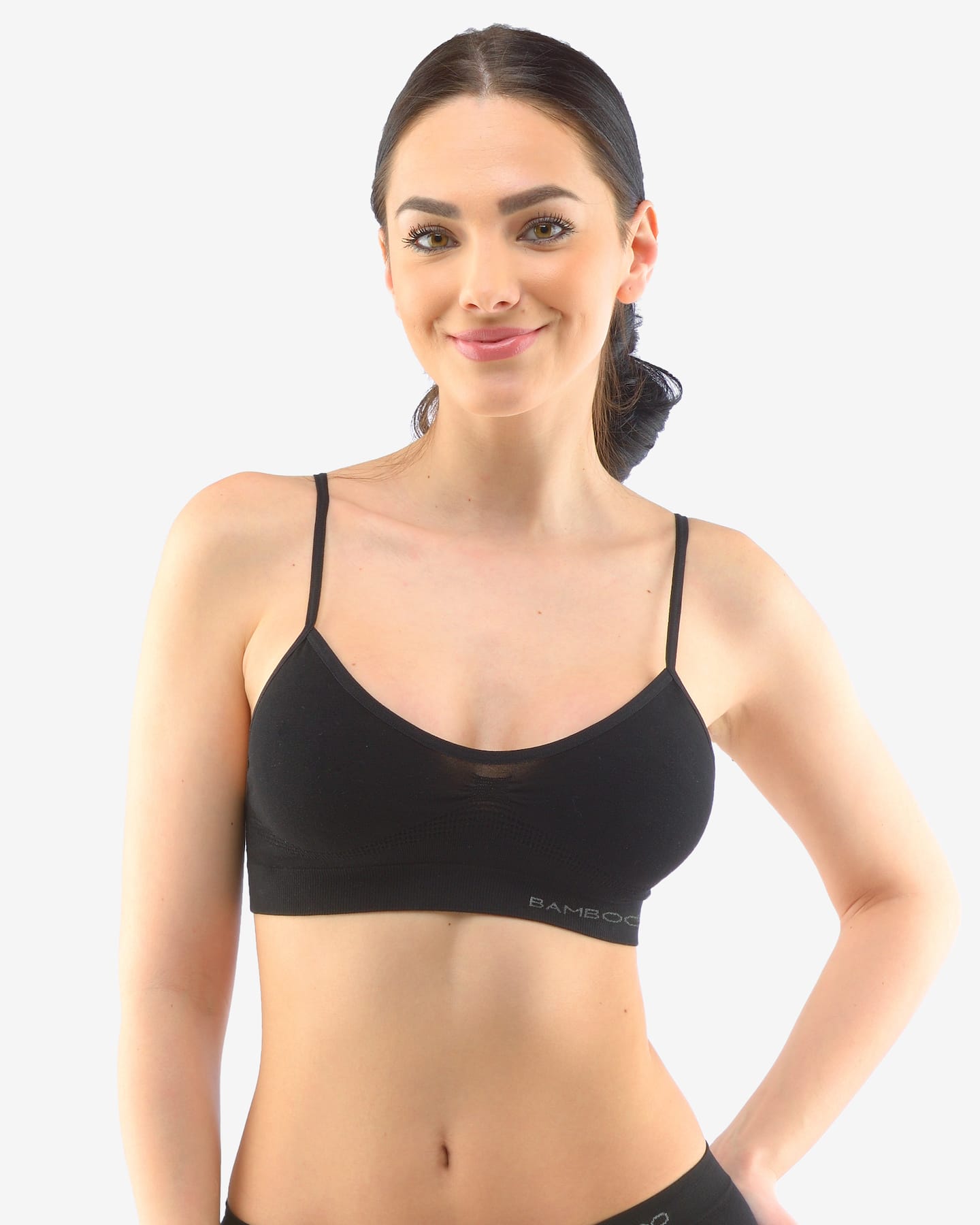 Thin Strap Bamboo Bra