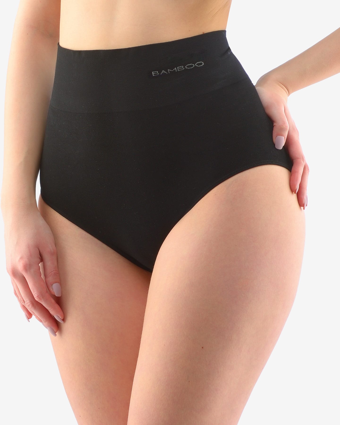 High Waist Bamboo Briefs