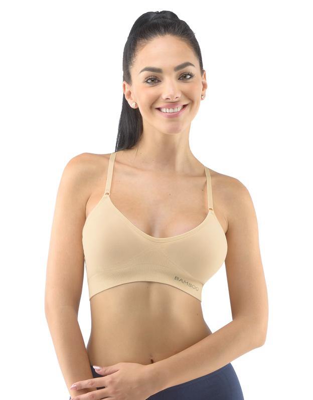 Padded Bra with adjustable straps - Meta Bamboo