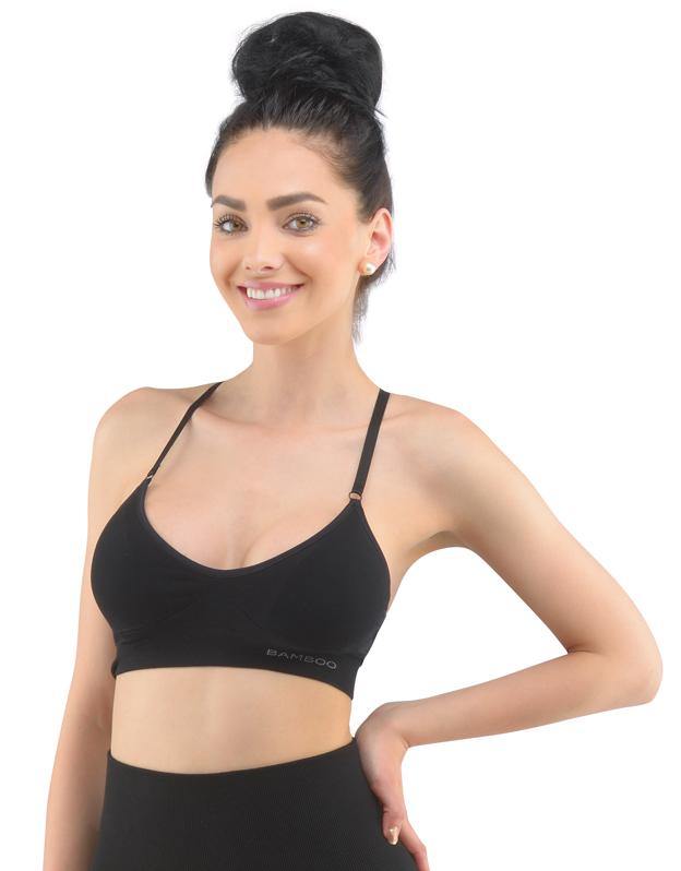 Padded Bra with adjustable straps - Meta Bamboo