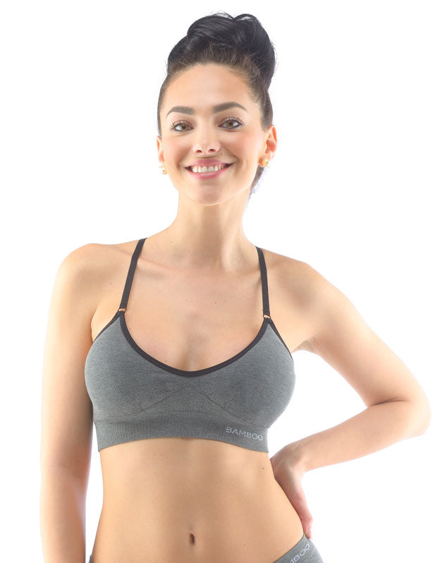 Padded Bamboo Bra with adjustable straps