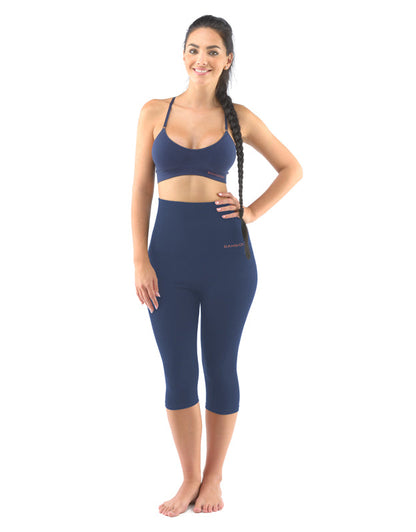 High Waist Capri Bamboo Leggings