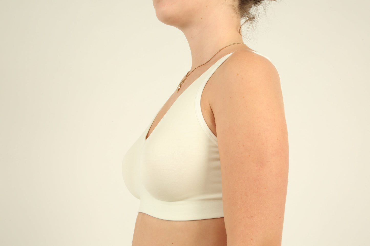 TENCEL™ Bra with adjustable straps - Vanilla