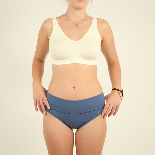 TENCEL™ Bra with adjustable straps - Vanilla