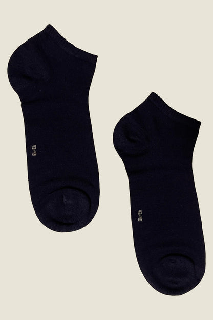 Low Black seamless Bamboo Socks - 6 pairs