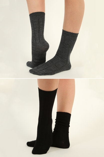 Thicker seamless Bamboo Socks - 4 pairs