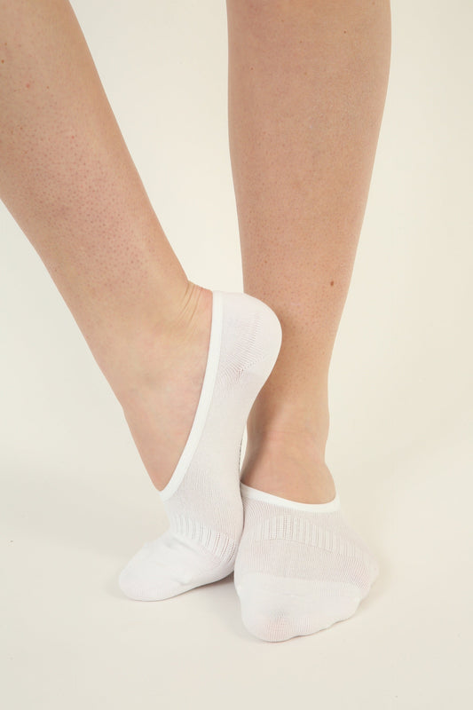 Bamboo No Show Socks - 3 pair